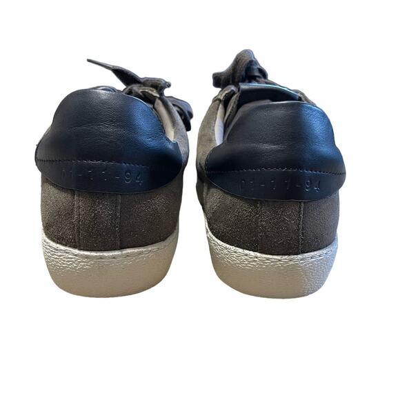 AllSaints Men's Sheer Low Top Suede Trainers Khaki Suede Size EU 42 - Picture 6 of 15